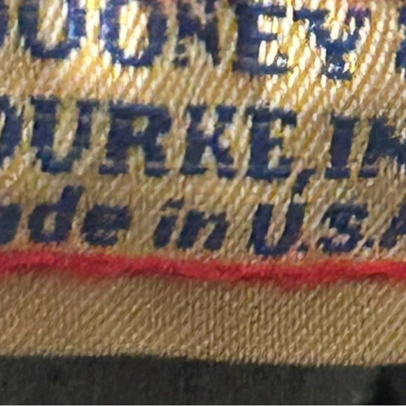 Dooney & Bourke Leather Crossbody Bag Navy Brown Vintage Style Designer Handbag - Picture 13 of 15